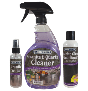 MARBLELIFE® Granite Countertop Clean & Seal Care Kit – Without Buffer