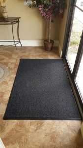Interior Engineered Anti-Wear Floor Mat: “Welcome” Mat Size – 4′ x 6′