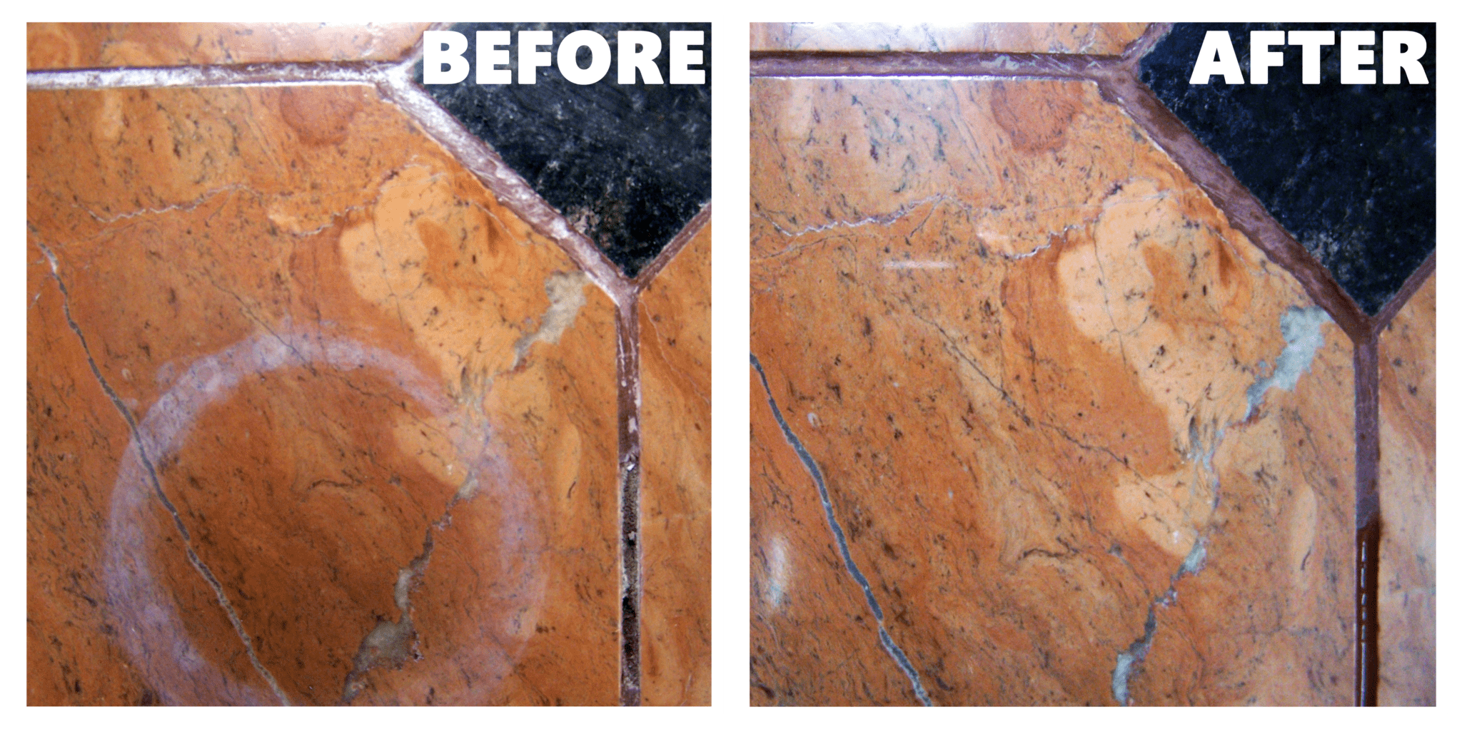 Etch - Before & After Polishing